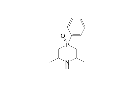 1-Aza-4-phosphacyclohexane, 2,6-dimethyl-4-oxo-4-phenyl-