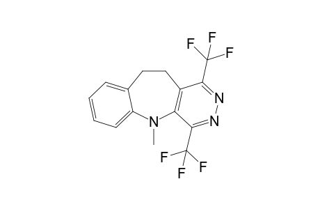 10,11-Dihydro-5-methyl-1,4-bis(trifluoromethyl)-5H-pyridazino[4,5-b][1]benzazepine