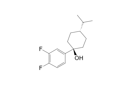 trans-1-(3,4-difluorophenyl)-4-isopropylcyclohexan-1-ol