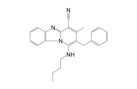 2-benzyl-1-(butylamino)-3-methylpyrido[1,2-a]benzimidazole-4-carbonitrile