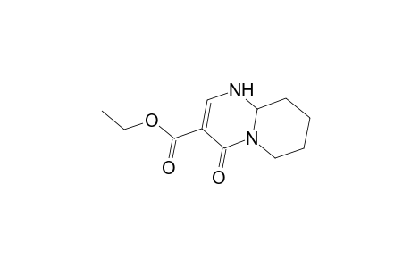 4H-Pyrido[1,2-a]pyrimidine-3-carboxylic acid, 1,6,7,8,9,9a-hexahydro-4-oxo-, ethyl ester