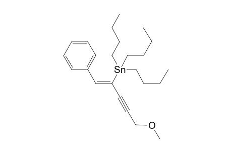 (Z)-5-Methoxy-1-phenyl-2-(tributylstannyl)pent-1-en-3-yne