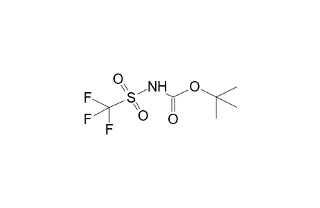 N-TRIFLUOROMETHYLSULPHONYL-O-TERT-BUTYLCARBAMATE