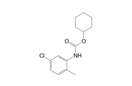 5-chloro-2-methylcarbanilic acid, cyclohexyl ester