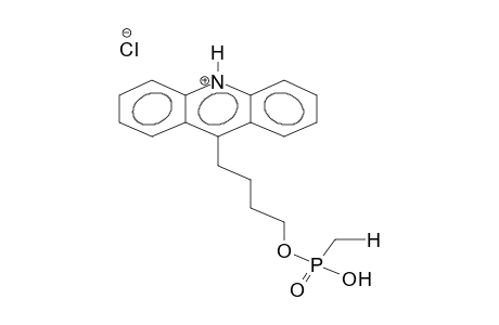 4-(P-ACRIDINYL)BUTYL METHYLPHOSPHONATE HYDROCHLORIDE