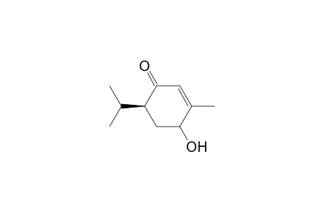 (6S)-4-Hydroxy-3-methyl-6-(propan-2-yl)cyclohex-2-en-1-one
