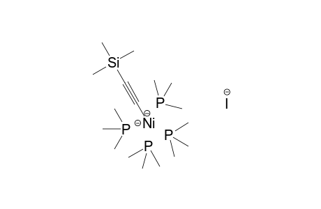 Tetrakis(Trimethylphosphane)[( trimethylsilyl)ethynyl] nickel(II) iodide