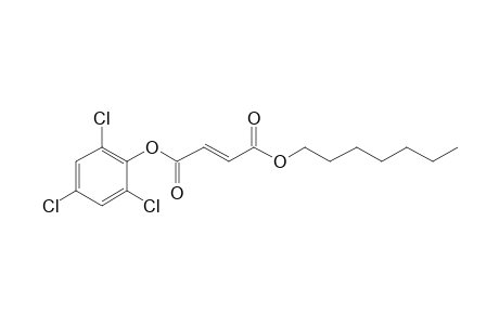 Fumaric acid, heptyl 2,4,6-trichlorophenyl ester