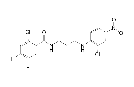 2-Chloro-N-[3-(2-chloro-4-nitro-phenylamino)-propyl]-4,5-difluoro-benzamide