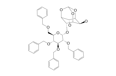 1D-1,3,5-TRI-O-METHYLIDYNE-2-O-(2,3,4,6-TETRA-O-BENZYL-ALPHA-D-GLUCOPYRANOSYL)-MYO-INOSITOL
