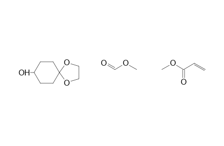 (Z)-1,4-Dioxaspiro[4.5]decan-9-carboxylic acid, 8-hydroxy-8-(methoxycarbonyl-trans-ethenyl)-, methyl ester