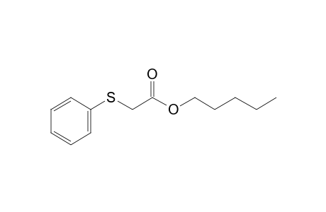 (Phenylthio)acetic acid, pentyl ester