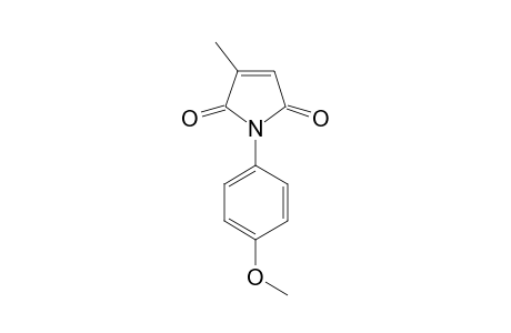 N-(p-methoxyphenyl)-2-methylmaleimide