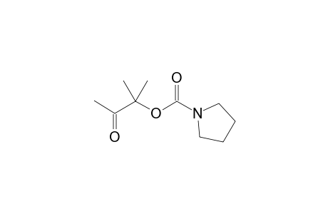 (1,1-dimethyl-2-oxo-propyl) pyrrolidine-1-carboxylate