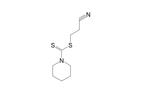 1-Piperidinecarbodithioic acid, 2-cyanoethyl ester