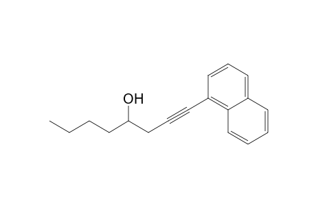 1-(1'-Naphthyl)oct-1-yn-4-ol