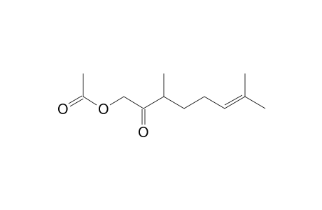 (3,7-dimethyl-2-oxidanylidene-oct-6-enyl) ethanoate