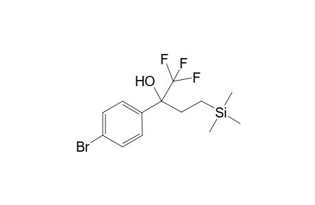 1,1,1-Trifluoro-2-(4-bromophenyl)-4-(trimethylsilyl)butan-2-ol
