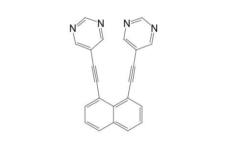 1,8-bis[(5'-Pyrimidyl)ethynyl]naphthalene