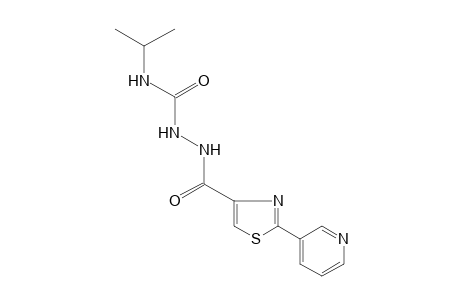 4-isopropyl-1-{[2-(3-pyridyl)-4-thiazolyl]carbonyl]semicarbazide