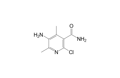 5-Amino-2-chloro-4,6-dimethylnicotinamide