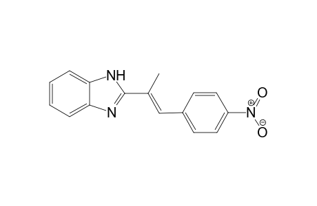 2-[(E)-1-(4-nitrophenyl)prop-1-en-2-yl]-1H-benzimidazole
