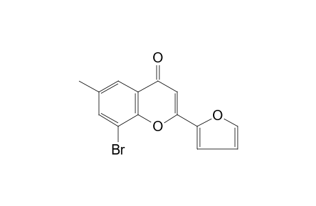 8-bromo-2-(2-furyl)-6-methylchromone