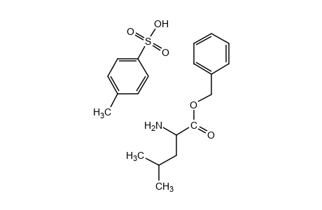 dl-leucine, benzyl ester, p-toluenesulfonate(salt)