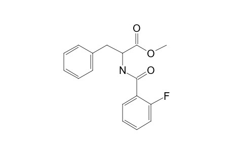 L-Phenylalanine, N-(2-fluorobenzoyl)-, methyl ester