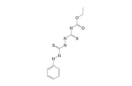 4-(3-anilino-2-thioureido)-3-thioallophanic acid, ethyl ester