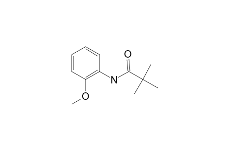 o-Anisidine, N-trimethylacetyl-