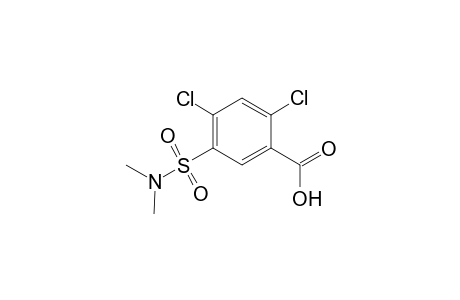 benzoic acid, 2,4-dichloro-5-[(dimethylamino)sulfonyl]-