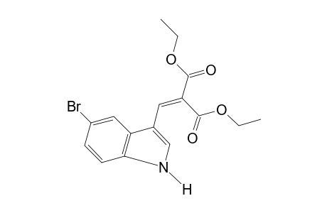 [(5-bromoindol-3-yl)methylene]malonic acid, diethyl ester