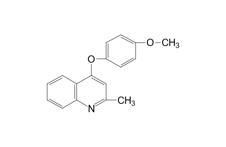 4-(p-methoxyphenoxy)quinaldine