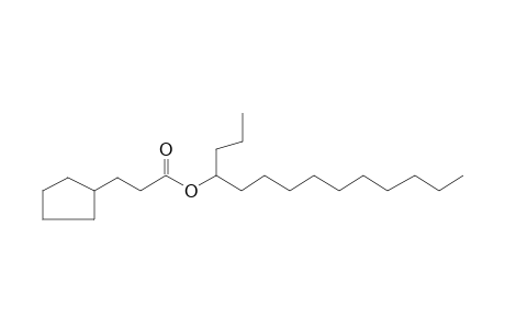 3-Cyclopentylpropionic acid, 4-tetradecyl ester