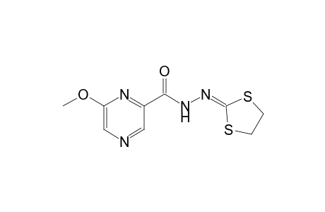 N-(1,3-dithiolan-2-ylideneamino)-6-methoxy-2-pyrazinecarboxamide