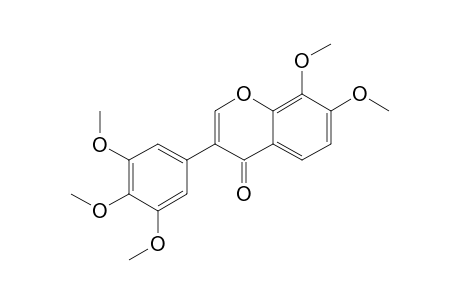 7,8,3',4',5'-PENTAMETHOXYISOFLAVONE