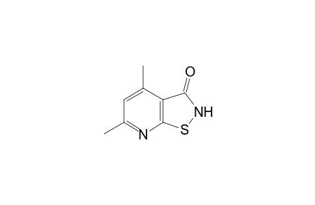 2H-4,6-dimethylpyrido(3,2-d)isothiazolin-3-one