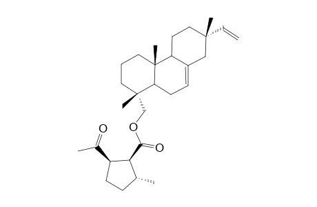 ISOPIMARYL-2-beta-ACETYL-5-alpha-METHYL-CYCLOPENTA-beta-CARBOXYLATE