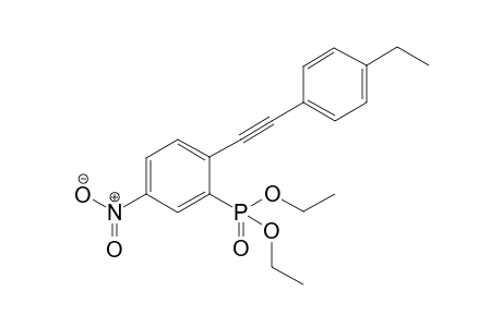 [2-(4-Ethyl-phenylethynyl)-5-nitro-phenyl]-phosphonic Acid Diethyl Ester