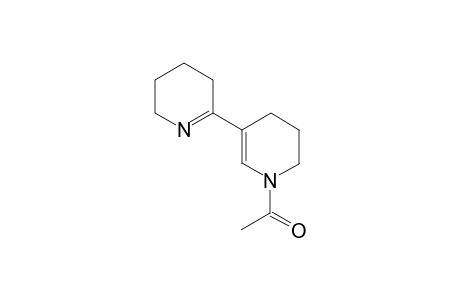 2,3'-Bipyridine, 1'-acetyl-1',3,4,4',5,5',6,6'-octahydro-