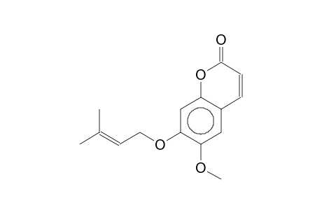 7-(3,3-DIMETHYLALLYOXY)-6-METHOXYCOUMARIN