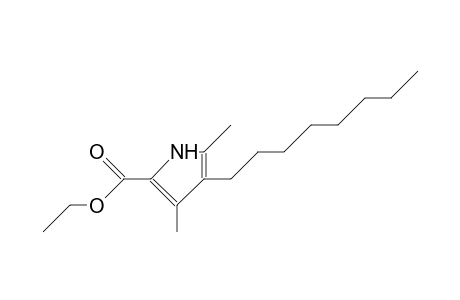 Ethyl-3,5-dimethyl-4-octyl-2-pyrrole-carboxylate