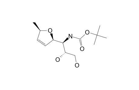 (2R,5R,1'S,2'S)-2-(1'-TERT.-BUTOXYCARBONYLAMINO-2',3'-DIHYDROXYPROPYL)-5-METHYL-2,5-DIHYDROFURAN