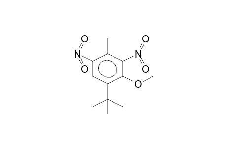 6-tert-butyl-2,4-dinitro-3-methylanisole