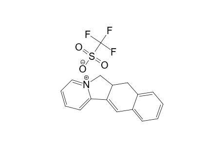 6,6A-DIHYDRO-7H-BENZO-[F]-PYRIDO-[2,1-A]-ISOINDOLIUM-TRIFLUOROMETHANESULFONATE