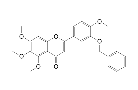 3'-Benzyloxy-4',5,6,7-tetramethoxyflavone