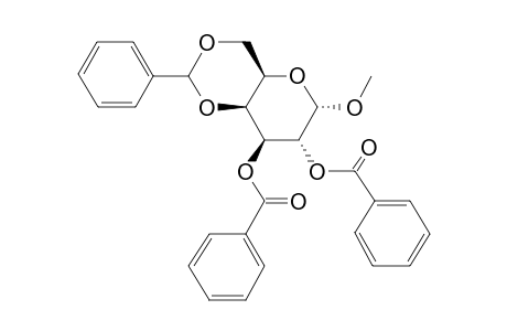 di-o-Benzoyl methyl 4,6-benzylidene-.alpha.-D-galactoside