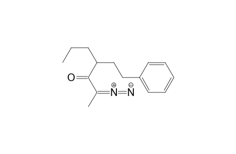 2-Diazo-6-phenyl-4-propyl-3-hexanone