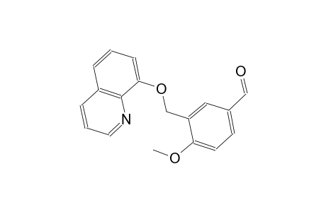 4-methoxy-3-[(8-quinolinyloxy)methyl]benzaldehyde
